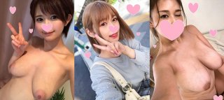 Unprecedented 6P outflow Big areola for big breasts and beautiful breasts Bitch 3 beauty vs big cock corps creampie